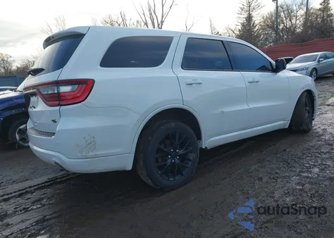 2016 Dodge Durango R/T z USA, uszkodzony, nr VIN 1C4SDJCT3GC363023